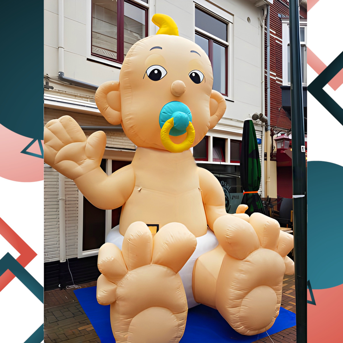 Opblaasbaby Express - Opblaasbare baby huren