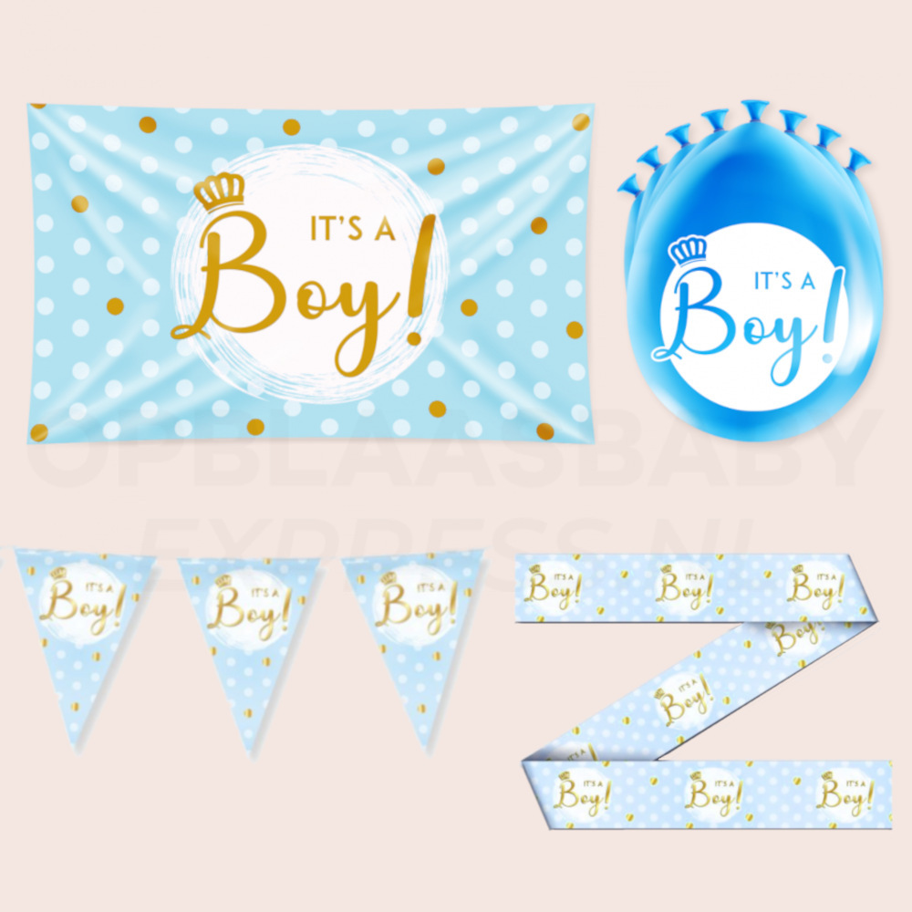 Baby versierpakket It’s a Boy!